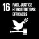 16 paix, justice et institutions efficaces
