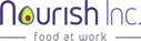 logo Nourish Inc. Food at work