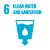 6 Clean water and sanitation