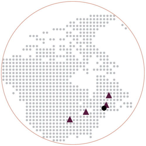 Amérique du Nord: 4 usines produits grand public, 1 usines produits grand public