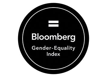 Cette image represente le logo de Bloomberg Gender-Equality Index .