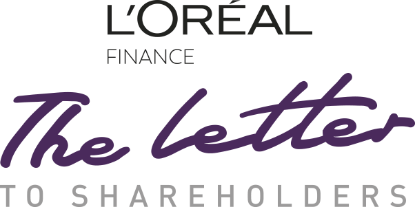 Logo loreal finance The letter to shareholders