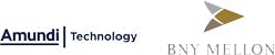 Logo : Amundi Technology, BNY Mellon