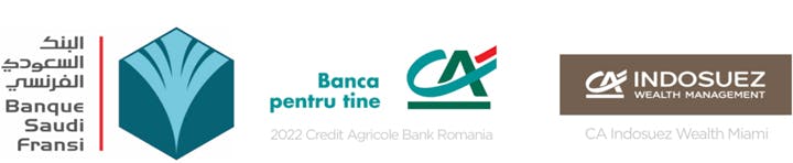 Logo : Banque Saudi Fransi, Banca Pentru tine, Indosuez