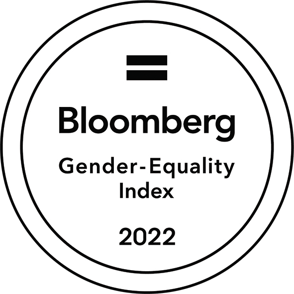 Logo of Bloomberg Gender-Equality Index .