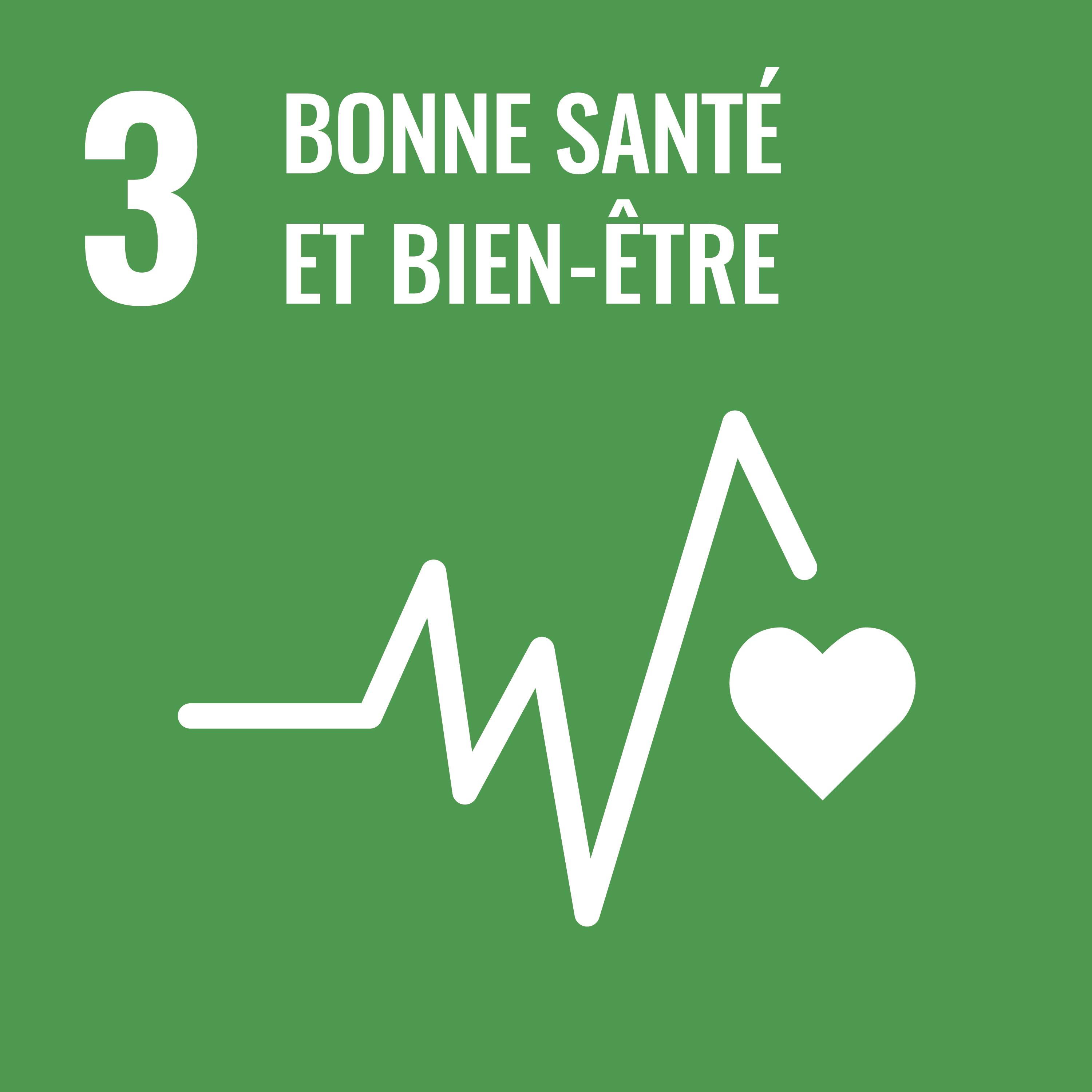 3 bonne santé et bien-être