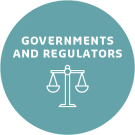 gouvernments and regulators