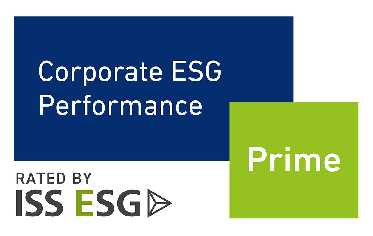 ISS ESG : statut « Prime » logo