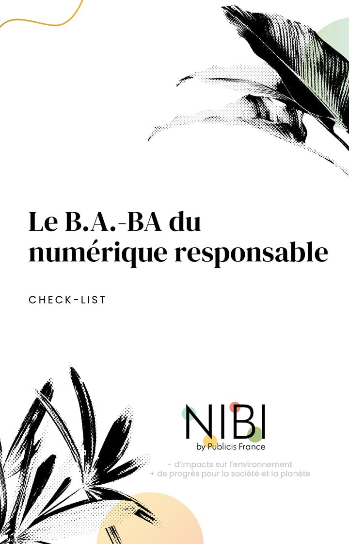 Le B-A-B-A du numérique responsable