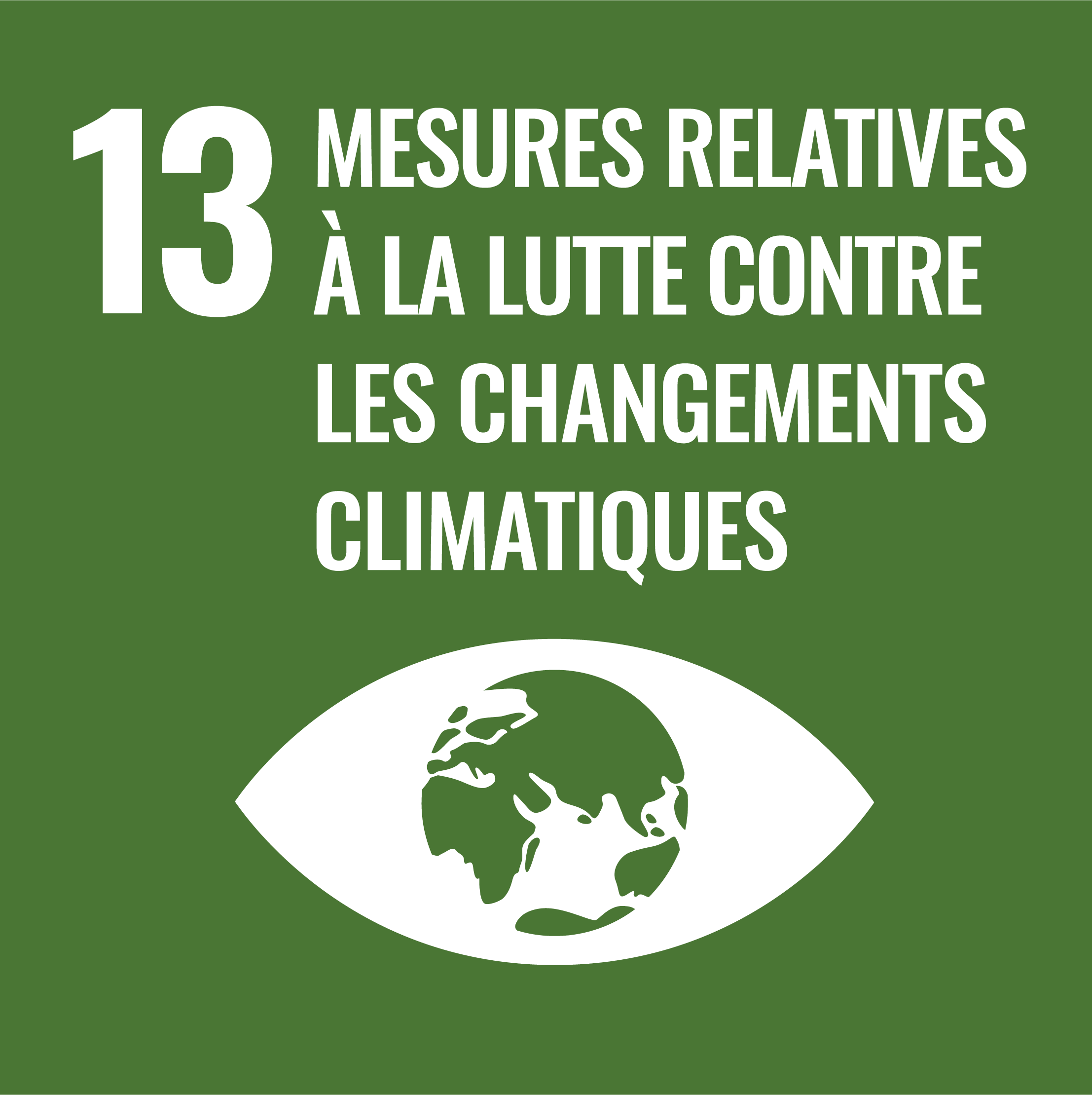 Objectif: 13 mesures relatives à la lutte contre les changements climatiques