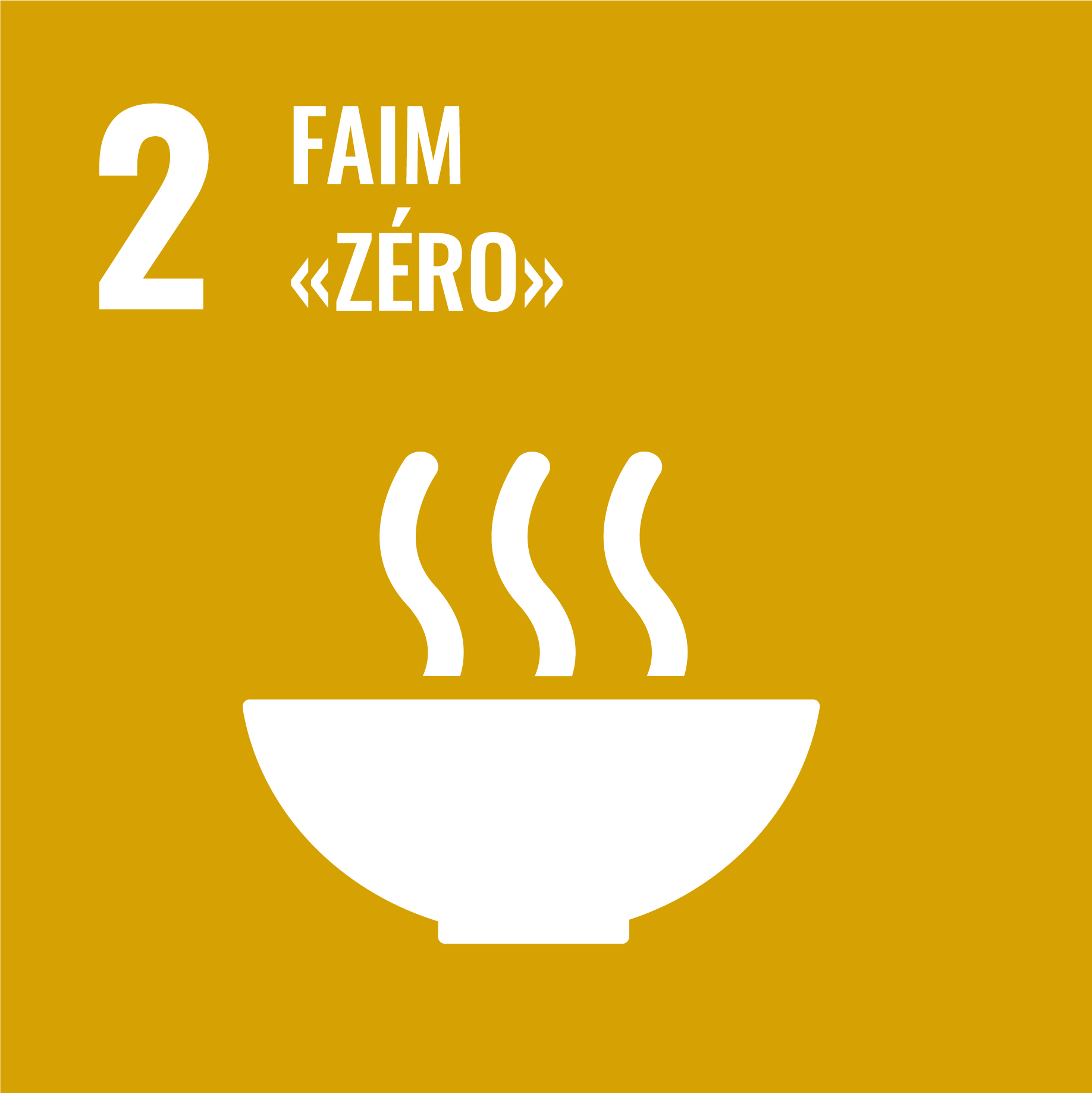 Objectif: 2 FAIM "ZÉRO"