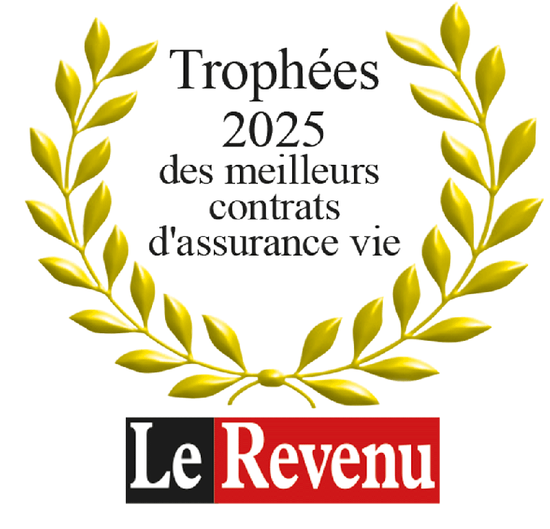 Logo Le Revenu Troph&eacute;es 2025 des meilleurs contrats d'assurance vie
