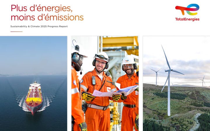 Plus d’énergies, moins d’émissions. Sustainability & Climate 2025 Progress Report