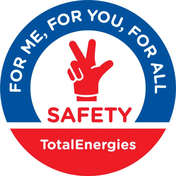 Logo Total Energies Safety.