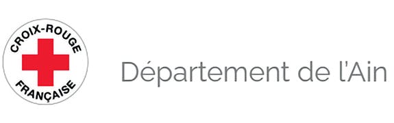 Logo Croix-rouge Fran&ccedil;aise, D&eacute;partement de l'Ain