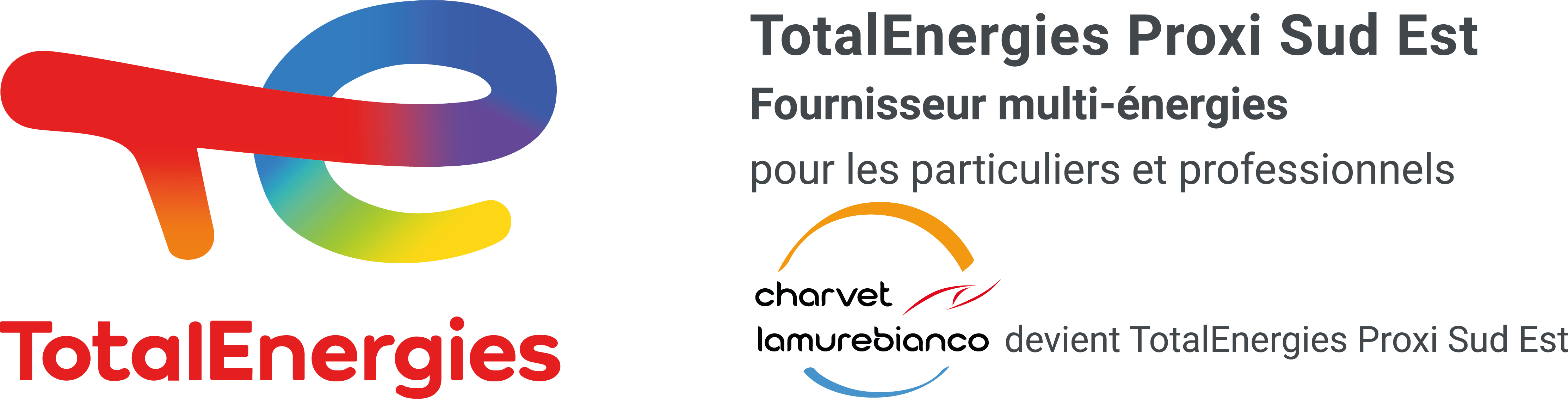 TotalEnergies Proxi Sud Est. Fournisseur multi-&eacute;nergies pour les particuliers et professionnels. charvet lamurebianco devient TotalEnergies Proxi Sud Est.