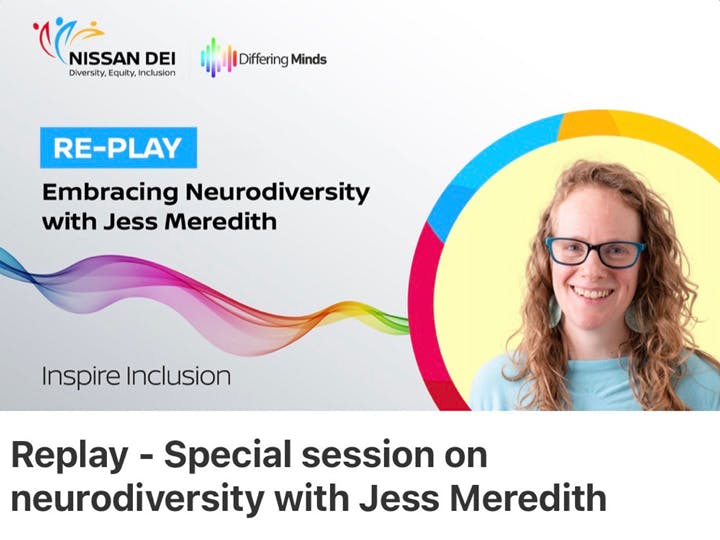 Image: Replay - Special session on neurodiversity with Jess Meredith