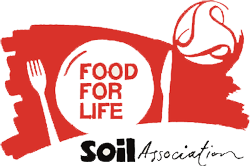 Logo : Food for life, soil association