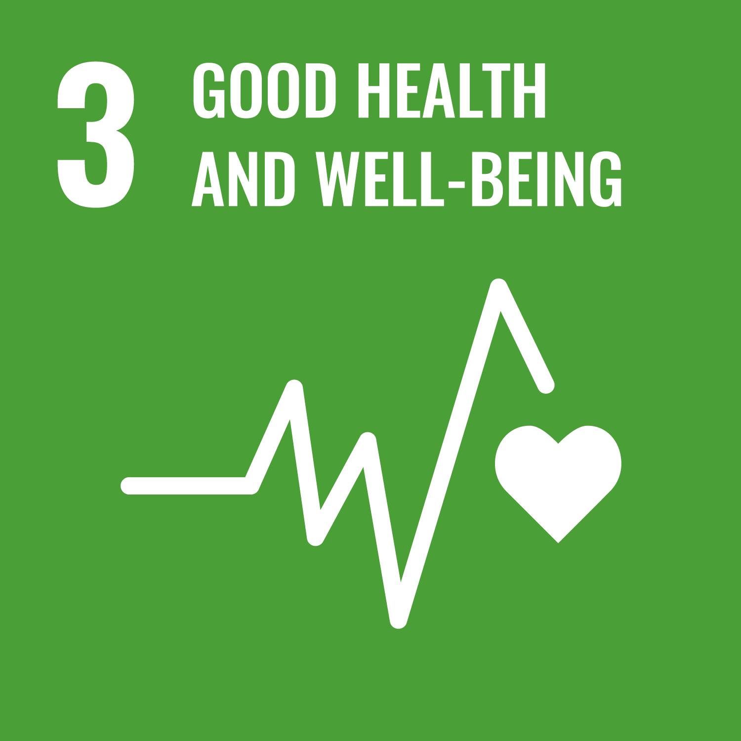 ODD Icon 3: GOOD HEALTH AND WELL-BEING